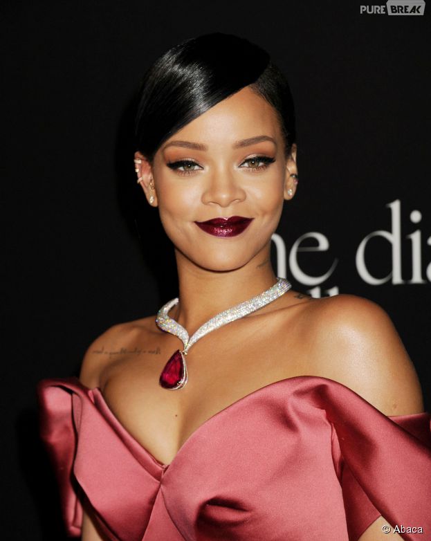Rihanna wearing Chopard Jewelry