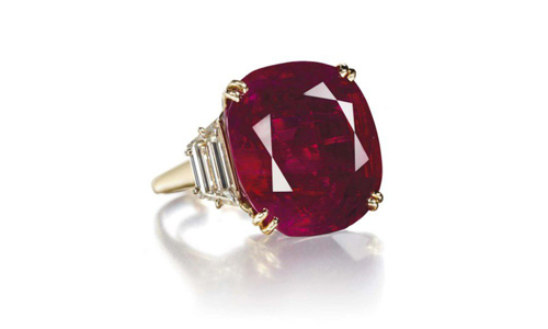 The Patiño Ruby and Diamond Ring