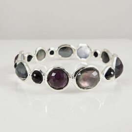 Ippolita Sterling Silver Wonderland Multi Color Stone Bracelet