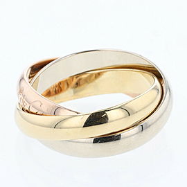 CARTIER 18k Pink Gold Trinity Classic MM 3.5mm Ring LXGBKT-569