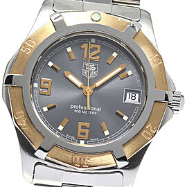 TAG HEUER Exclusive Stainless Steel/Gold Plated/SS Quartz Watch A0094