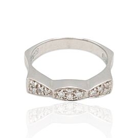 2-Chimento 18K White Gold Diamond Ring