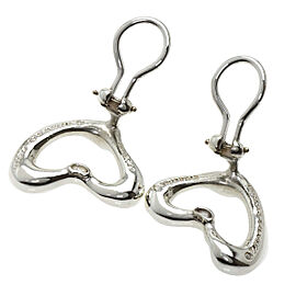 TIFFANY & Co 925 Silver Open heart Earring