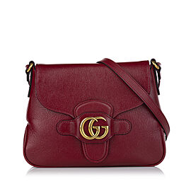 Gucci Arli Leather Crossbody Bag