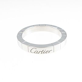 Cartier Lanieres 18k White Gold Ring LXGKM-157
