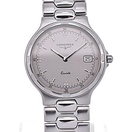 LONGINES Conquest Stainless Steel/SS Quartz Watch
