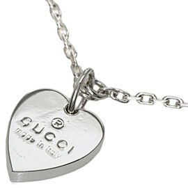 GUCCI 925 Silver Heart Bracelet