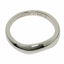 CHANEL 18k White Gold Design Ring DLXGQJ-1034