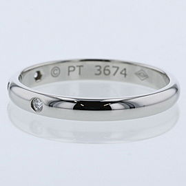 CARTIER 950 Platinum 1895 Wedding Ring LXGBKT-112