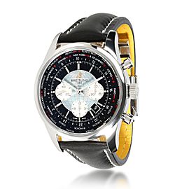 Breitling Transocean Unitime AB0510 Men's Watch in Stainless Steel