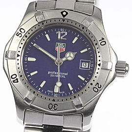 TAG HEUER Professional Stainless Steel/SS Quartz Watch Skyclr-1448