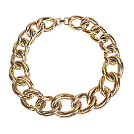 Givenchy Massive Runway Bold Gold tone Chain Necklace