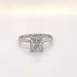 3 Carat Cushion Cut Lab Grown Diamond Engagement Ring Solitaire IGI Certified