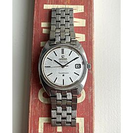 Vintage Omega Constellation Chronometer Automatic Linen Dial Watch