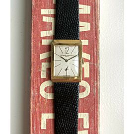 Audemars Piguet 18K Yellow Gold Vintage Rectangle Manual Wind Watch