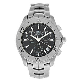 Men's Tag Heuer Link Chronograph Stainless Steel Date Quartz Watch