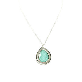 Ippolita Sterling Silver Turquoise Mother Of Pearl Teardrop Rock Candy Necklace