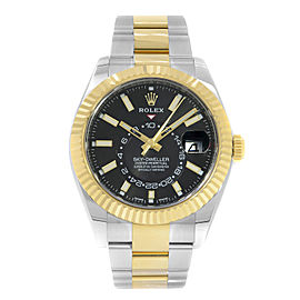 Rolex Sky-Dweller 326933 bk Steel & 18K Yellow Gold Automatic Men's Watch