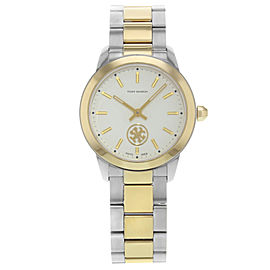 Tory Burch Collins Two Tone Stainless Steel Quartz Ladies Watch TB1306