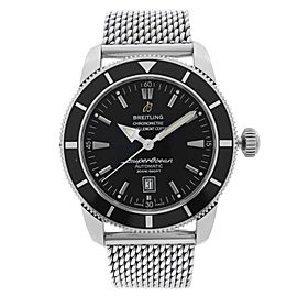 Breitling Superocean Heritage 46mm Steel Black Automatic Mens Watch