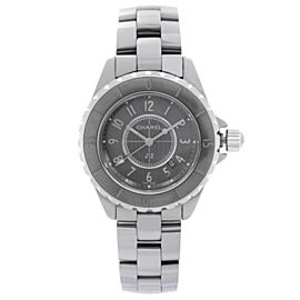 Chanel J12 Chromatic Ceramic 33mm Gray Dial Quartz Ladies Watch