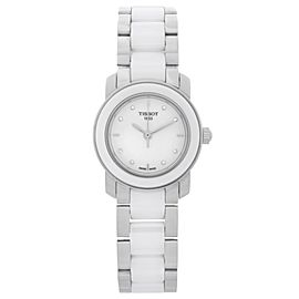 Tissot T-Trend Cera 28mm Steel Ceramic Diamond Quartz Watch