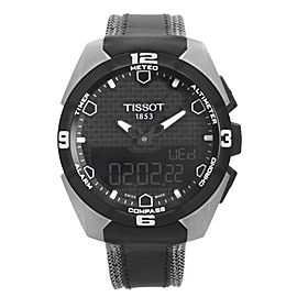 Tissot T-Touch Expert Solar 45mm Titanium Black Quartz Watch