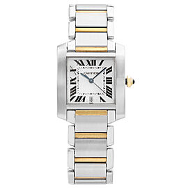 Cartier Tank Francaise Steel Yellow Gold Automatic Unisex Watch