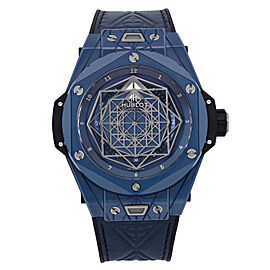 Hublot Big Bang Sang Bleu II 45mm Ceramic Blue Dial Watch