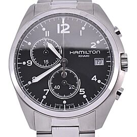 HAMILTON Khaki Stainless Steel/SS Quartz Watches F0032
