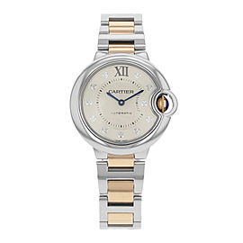 Cartier Ballon Bleu WE902044 Steel & 18K Rose Gold Automatic Ladies Watch
