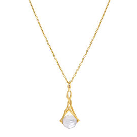 Stephen Webster 18K Yellow Gold with Crystal Pendant Necklace