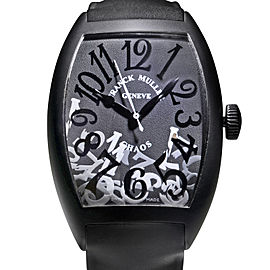 Franck Muller Casablanca Chaos Steel Black PVD Automatic Watch 8880 SC SBL NR