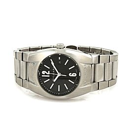 Bvlgari Ergon SSteel Date Sapphire Crystal Mid Size Wrist Watch Quartz