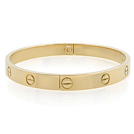 Cartier Love Bracelet 18k Yellow Gold Size 19