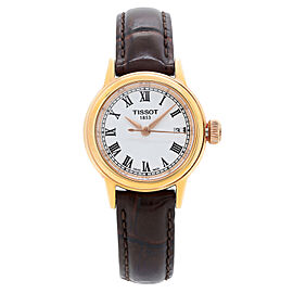 Tissot Carson Steel White Dial Ladies Quartz Watch