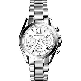 Michael Kors Bradshaw Steel Chronograph Silver Dial Quartz Ladies Watch