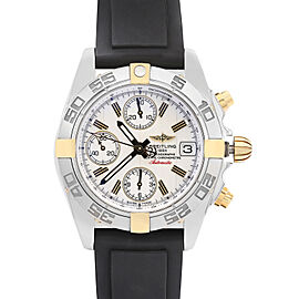 Breitling Galactic 39mm Steel White Dial Automatic Mens Watch