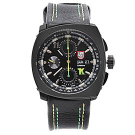 Luminox Tony Kanaan Limited 44mm Steel Black Dial Automatic Mens Watch