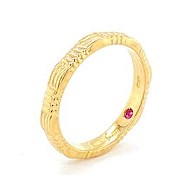 Roberto Coin 18k Yellow Gold Octagonal 2.5mm Wide Band Ring