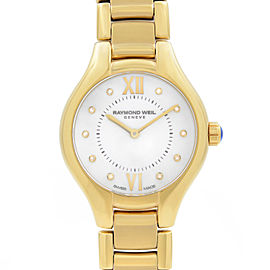 Raymond Weil Noemia Yellow Gold Tone Steel MOP Dial Ladies Watch 5124-P-00985