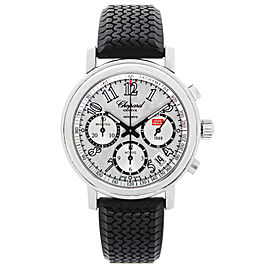 Chopard Mille Miglia 39mm Steel Rubber Silver Dial Automatic Watch 16/8331-99