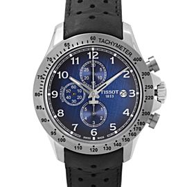 Tissot T-Sport V8 Chronograph Steel Blue Dial Automatic Watch