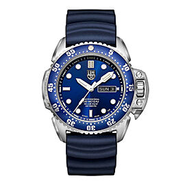 Luminox Deep Dive 1520 Series 44mm Steel Blue Dial Automatic Mens Watch