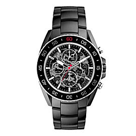 Michael Kors Jet-Master 45mm Black PVD Steel Automatic Mens Watch