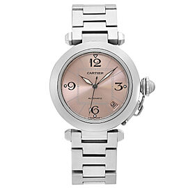 Cartier Pasha C 35mm Stainless Steel Pink Dial Automatic Unisex Watch