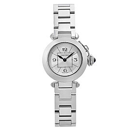 Cartier Miss Pasha 27mm Stainless Steel Silver Dial Quartz Ladies Watch