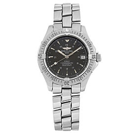 Breitling Colt Stainless Steel Black Dial Automatic Mens Watch