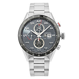 Tag Heuer Carrera 1887 Steel Gray Dial Automatic Mens Watch