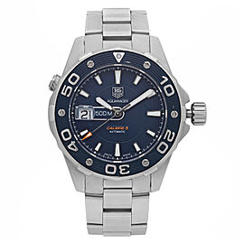 TAG Heuer Aquaracer 500M Steel Blue Dial Automatic Mens Watch